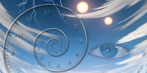 Healing people from far using clairvoyance